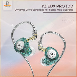 KZ EDX PRO 1DD Dynamic Drive Earphone HIFI Bass Music Earbud Sport Noise Cancel - Headphone