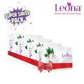Leona Coconut Milk Soap 100gm 4pcs Combo. 