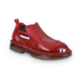 Maroon PU Leather Boot for Girls. 