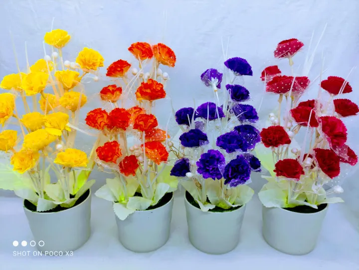Artificial%20Flower%20&%20Plant%2018Cm%20In%20Plastic%20Pot%20For%20Any%20Kind%20Of%20Decoration%20-%20Home%20Decoration%20Item%20-%20Home%20Decoration%20Item%20-%20Home%20Decoration%20Item%20-%20Image%204