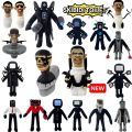 Skibidi Toilet Plush Toy Soft Stuffed Speakerman Titans Tv Man Titans Cameraman Doll Cute Camera Man Tv Woman Pillow Kids Gift KEEMEEUYZO. 