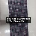 P10 RED LED P10 LED Display Panel Module 32x16 Pixel 320x160mm Brightness 5V P10 Dot LED Display Board RED Matrix Screen Panel For Scrolling Message LED Lights.