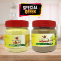 Amloki=100gm+Methi=100gm/Total=200gm Powder Bundle Pack.This product is made of natural ingredients. It does not contain any chemicals.. 