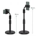 Height adjustable Mobile Phone Stand Tripod. 
