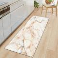 Non-Slip Marble Floor Mat Door Mat Decorative Area Capert for Kitchen Indoor Entryway.