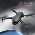 Flh F88 Max High-Resolution Dual Camera Drone with Remote Control and Screen, Brushless Motor, HD Video, Foldable Design.