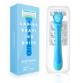 1 Handle + 4 Blades/ Men And Women Body Hair Safety Bikini Aloe Strip Razors Blade Set Female Shavers Replacement Heads.
