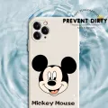 FHKL for Realme 6 / Narzo Back Cover Mickey Mouse Head Hortrait Side design Soft Case Multicolor Liquid Silicone Phone Cases. 