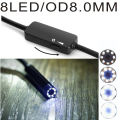 8mm Lens Endoscope 3.5M Soft Cable Wifi Endoscope Camera Inspection Camera brand new and high quality. 