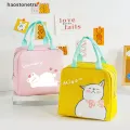 HAOS New Cartoon Insulated Lunch Bag Zipper Lunch Bag Bag Aluminum Film Thickened Large Capacity Portable Lunch Box Bag n. 
