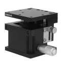 Manual Linear Stages SEMZA-60 Trimming Platform Slide Table Fine Tuning Bearing Vertical Stage 60*60*50mm.