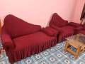 Turkey stretchable Solid Color Divan cover (3 seat). 