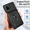For VIVO Y15S Y15A Phone Case Camera Protection Casing Finger Ring Holder Shockproof Cover V2120 V2134. 