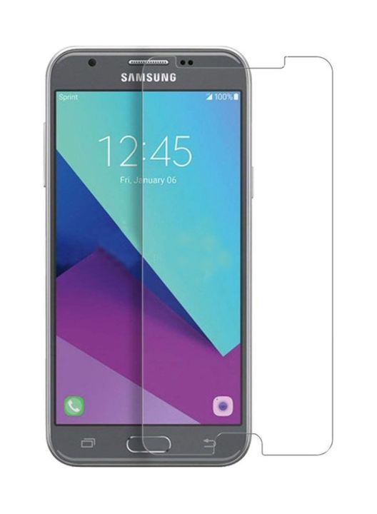 Samsung%20Galaxy%20J3%20(2017)%20Tempered%202.5D%20Gorilla%20Glass%20Screen%20Protector%20-%20Transparent%20-%20Image%202