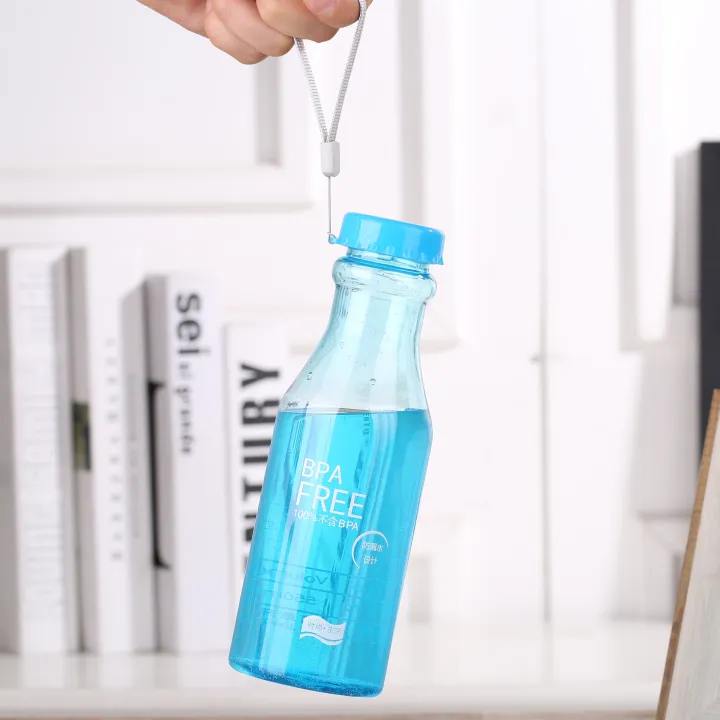 Crystal%20Water%20Bottle%20Transparent%20Frosted%20Leak-proof%20Plastic%20kettle%20550mL%20Portable%20Water%20Bottle%20for%20Travel%20Yoga%20Running%20Camping%20-%20Image%204
