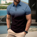 Summer New Men's Casual Short-Sleeved Polo Shirt Office Fashion Rowan Collar T-Shirt Men's Breathable Polo-Shirt Men's Clothing. 