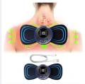 Tens Units EMS Mini Massager,Muscle Stimulator Full Body Relaxation Machine,Rechargeable Device for Legs Back Neck Pain Relief Electromagnetic Therapy Matchin. 