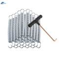 20x Trampoline Springs Repair Maintain Hardware Replacement Metal Professional Universal 14.7cm.