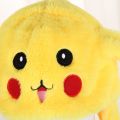 Anime Pokemon Pikachu Women Hat Beanie Can Moving Bunny Ears Hat with Shine Earflap Movable Ears Casual Animal Cap Beanies Gift.