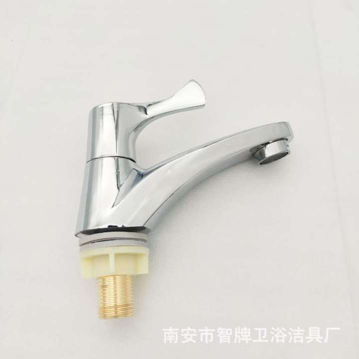 Desktop zinc alloy 99 single cold washbasin basin vegetable basin kitchen balcony bathroom single cold faucet factory direct sales