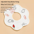 Cute Cotton Baby Bibs Newborn Muslin Bibs for Teething & Drooling Unisex Baby Bibs for Soft & Absorbent Baby Bibs. 