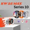 KW25 MAX Smart Watch | 1.91" HD Display | Bluetooth Calling | 100+ Sports Modes | 3 Premium Straps | Long Battery Life | Smartwatch for Men & Women (Series 10) by Niccomart. 