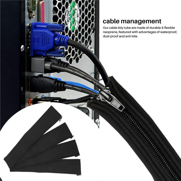 4%20Pack%20Tube%20for%20TV%20Computer%20Home%20Entertainment,Cable%20-%20Image%203
