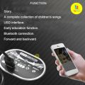 R15 Battery Operated Ride-On Bike for Kids – 12V Rechargeable Motorcycle with LED Lights, Bluetooth & Music – Electric Baby Toy Bike.