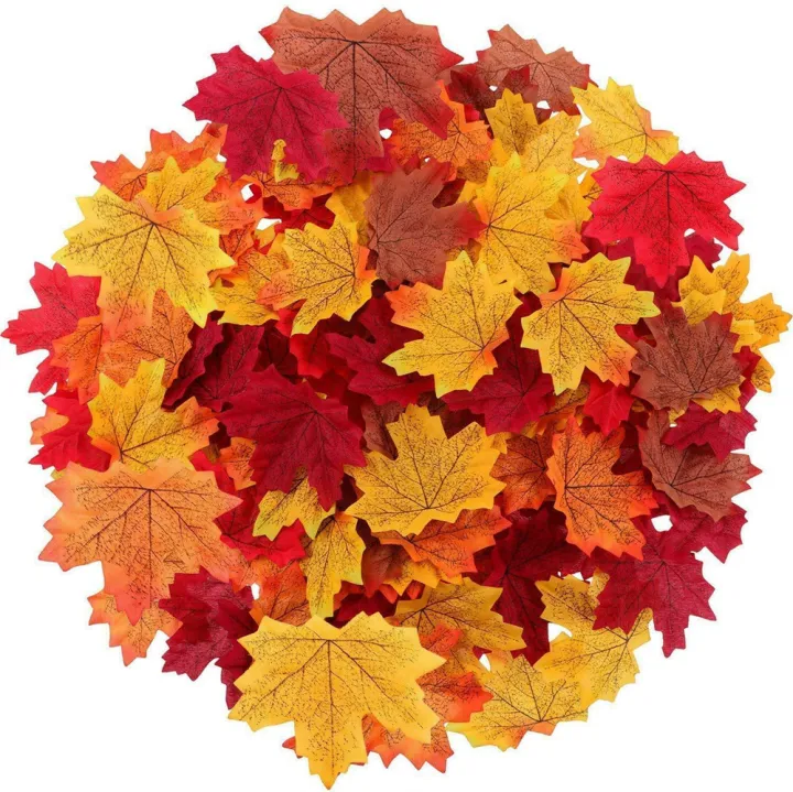 Artificial%20Maple%20Leaf%20Autumn%20Leaves%20Crafts%20Wedding%20Party%20Home%20Decoration%20100/200Pcs%20-%20Image%209