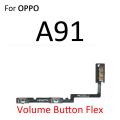 Oppo A93 A92 A91 A33 A31 A5A A9 2020 Power on / off Switch Button Side Volume Up Down Buttons Flex Cable Replacement Parts. 