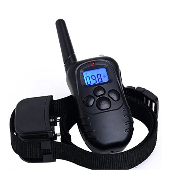 300m%20Remote%20Rechargeable%20And%20Waterproof%20Electronic%20%20Training%20Collar%20With%20LCD%20Display%20for%20Pet%20%20Stop%20Barking%20Collars%20998DR%20-%20Image%202