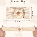 New Flower Newborn Baby Headband Soft Elastic Nylon Infant Toddler Priccess Girls Hair Band Headwear Bows Kids Hair Accessories. 