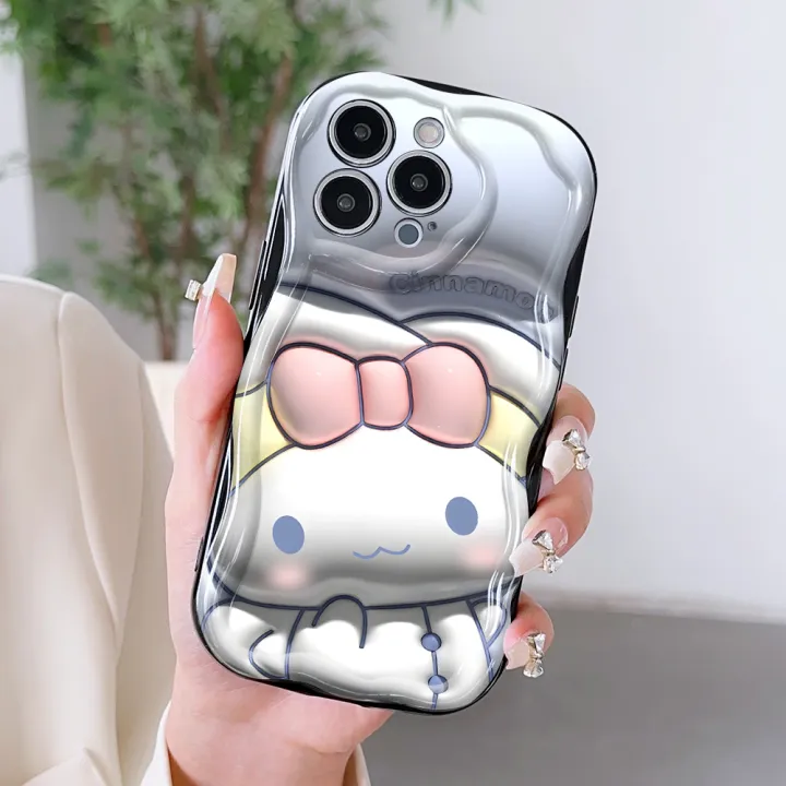 Hontinga%20for%20Samsung%20A32%204G%20Back%20Cover%203D%20Kuromi%20Melody%20Print%20Cream%20Texture%20Phone%20Case%20Wavy%20Edge%20Soft%20Silicone%20Cover%20-%20Image%206