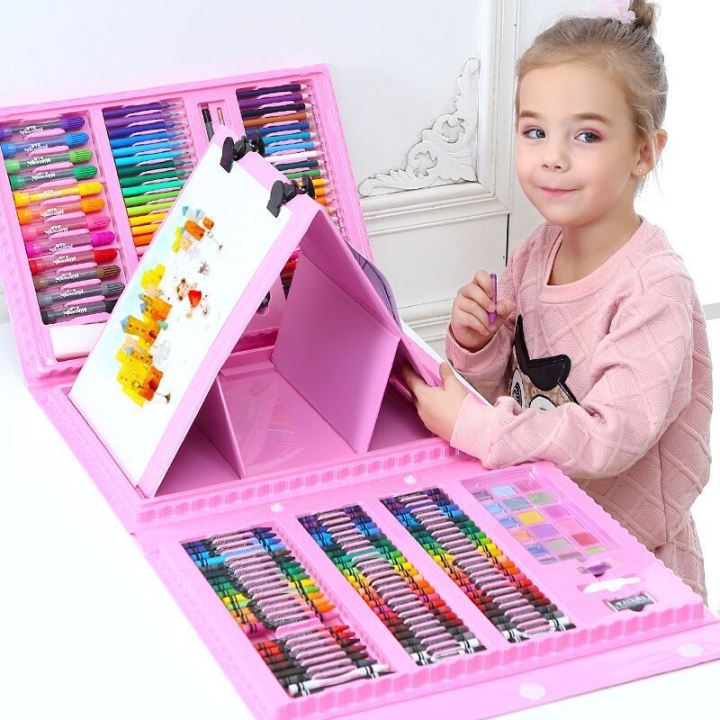 Drawing%20Art%20Set%20Painting%20Drawing%20Supplies%20208%20Pcs%20For%20Kids%20Box%20Artist%20Printing%20Art%20Set%20-%20Image%202