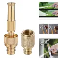 Brass Nozzle High Pressure Water Spray Gun | Water Jet Hose Nozzles Hose Pipe Spray Gun High Pressure Water Gun for Car, Bike, Window Cleaning Sprayer and Plants Sprayer. 