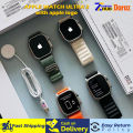 apple watch ultra 2 clone Smart watch with apple logo Full HD Display  Super Master Clone. 