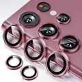For Samsung Galaxy S22 Ultra 5G 5PCS Camera Lens Protector Rings Aluminium+Tempered Glass Scratch Resistant. 