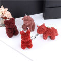 3D Rose Bear Candle Silicone Mold Handmade Geometric Aromatherapy Candle Gypsum DIY Bear Shaped Cake Chocolate Molds Craft Gifts. 