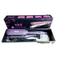 V&G V3 Professional Fast Warm-up Tourmaline wide Ceramic Heating Plate Thermal Performance Hair Straightener Styling Iron Tools. 