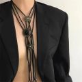 Western Vintage Bolo Tie Cowboy Tie Turquoise Bolo Tie Natives American Bolo Tie for Men Cowboy Necktie Star Bolo Tie.