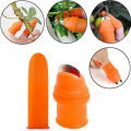 Silicone Vegetable And Fruits Thumb Cutter Finger cutter 5 in 1. 
