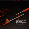 Harden 9Pcs Pipe Threading Set Manual Pipes Threading Tool with Plastic Box 600871.