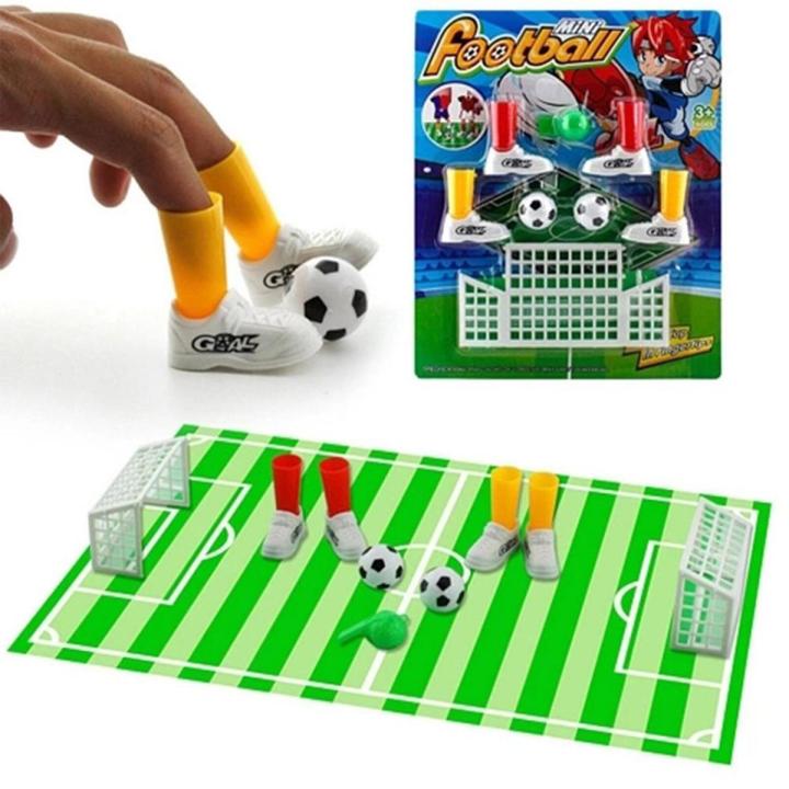 【Serendipity party】Mini Finger Football Fingertip Football Boot Set Funny Playable Finger Soccer Toy ParentChild Interactive Sports pretty well
