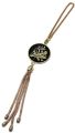 Car Hanging Decor Chain With Allah: Islamic car hanging ornament: Allah Chain Metal Pendant. 