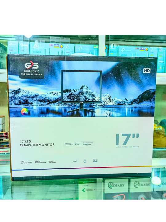 Gigasonic 17-Inch Square HD Monitor