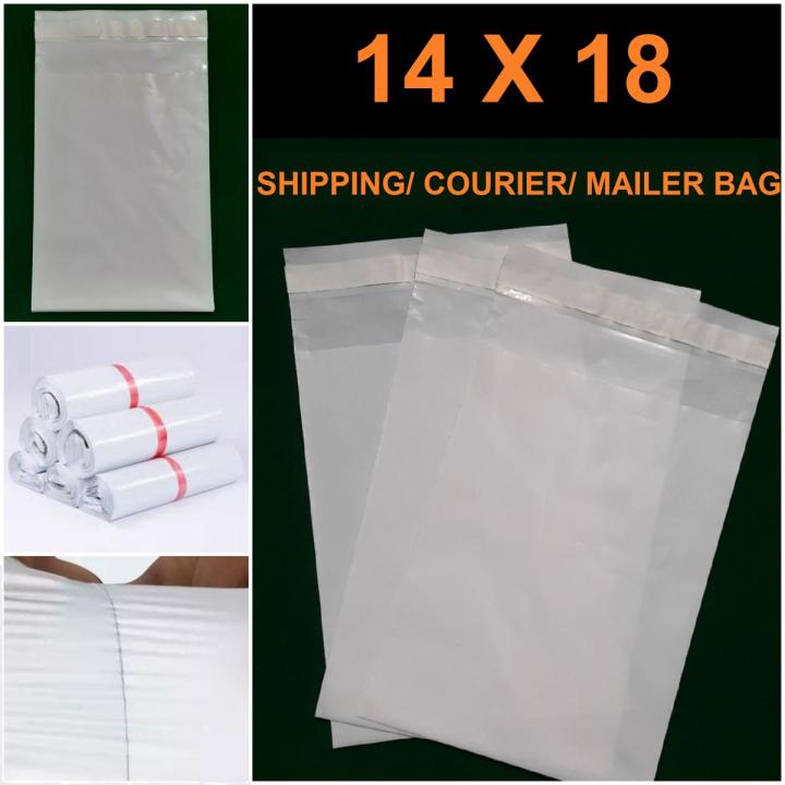 14x18 ইঞ্চি 10 পিস কুরিয়ার শিপিং/কুরিয়ার/মেইলার পলি ব্যাগ (প্যাকেজিং উপাদান) শিপিং ব্যাগ/স্ট্যাকার - 315780525