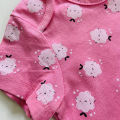 Baby Half Sleeve Organic Cotton Printed Romper From Levin.