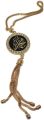 Car Hanging Decor Chain With Allah: Islamic car hanging ornament: Allah Chain Metal Pendant With Stone. 