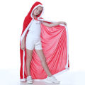 Christmas cape, children, adults, Little Red Riding Hood, costume, red cape, cosplay, show costume. 