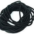 Mobile Phone Wire Cord Rope Protector USB Charging Cable- Black.